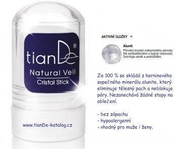 Alunit TianDe - krystal tiande - deodorant a mnohem víc